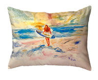 Surfer Girl No-Cord Pillow