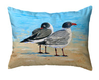 Laughing Sea Gulls No-Cord Pillow