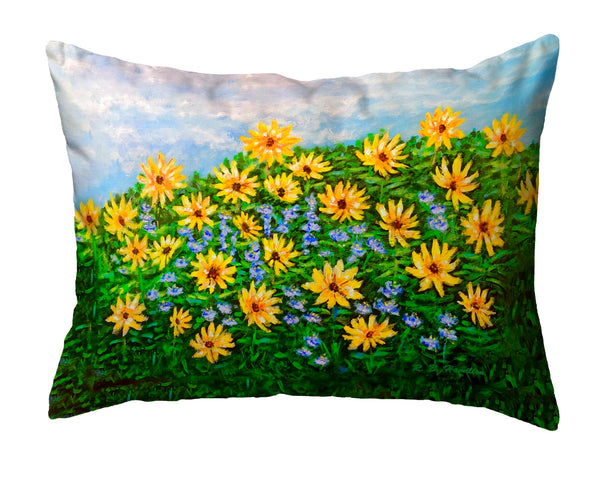 Many Sunflowers No-Cord Pillow