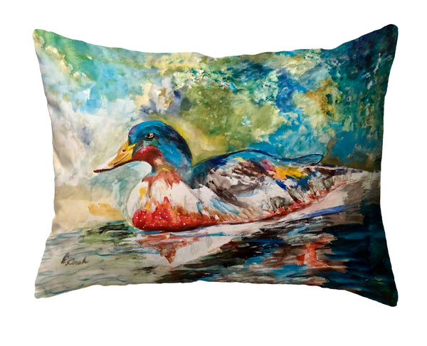 Colorful Duck No-Cord Pillow