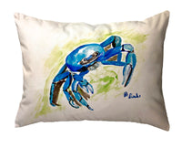 Blue Land Crab No-Cord Pillow