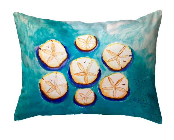 Many Sand Dollars No-Cord Pillow