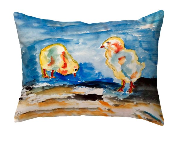 Two Chicks No-Cord Pillow