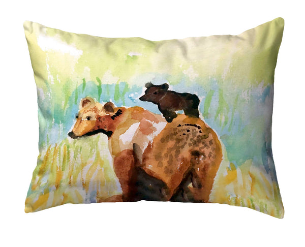 Bear and Cub No-Cord Pillow