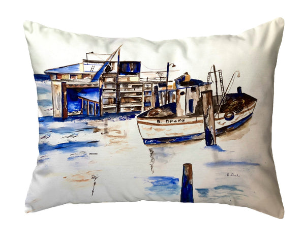 Fishing Boat II No-Cord Pillow