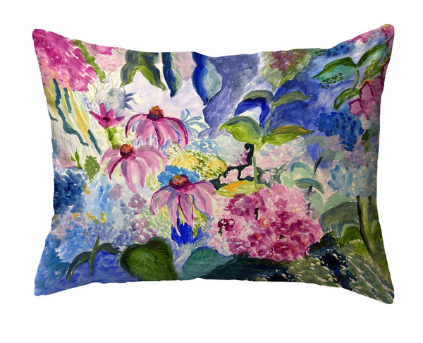 Cone Flowers II No-Cord Pillow
