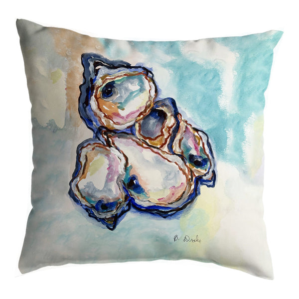 Five Oysters No-Cord Pillow