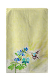 Aqua Hummingbird Kitchen Towel