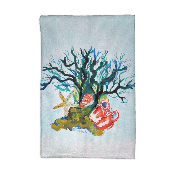 Starfish Coral Shells  Kitchen Towel