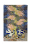 Whooping Crane Kitchen Towel