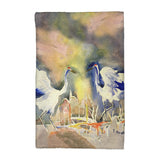 Whooping Crane Kitchen Towel