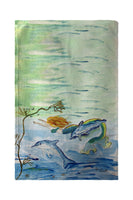 Mermaid & Dolphins Kitchen Towel
