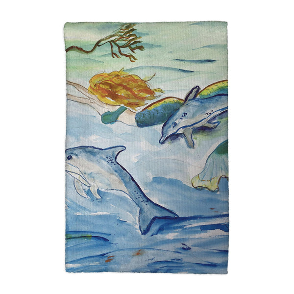 Mermaid & Dolphins Kitchen Towel