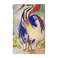 Wacky Louisiana Heron Kitchen Towel