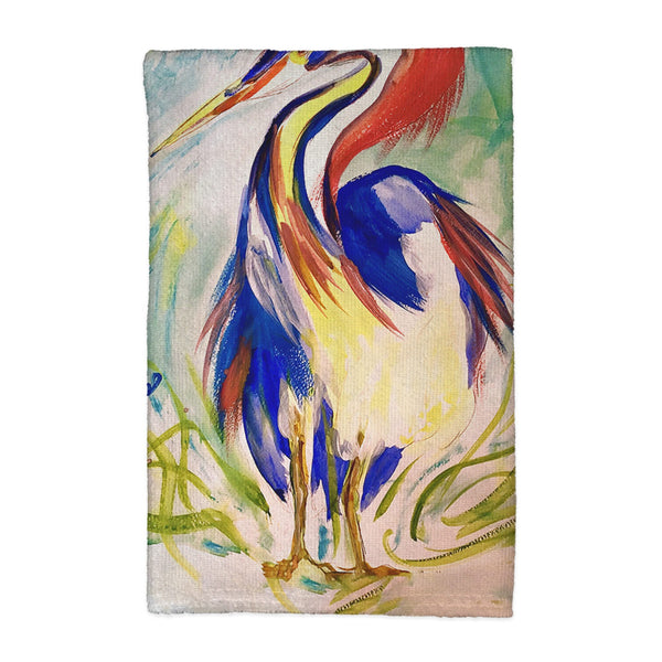 Wacky Louisiana Heron Kitchen Towel