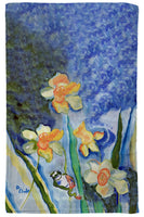 Daffodils & Frog Kitchen Towel
