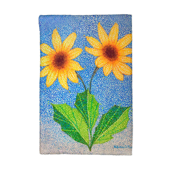 Dune Sunflowers Kitchen Towel
