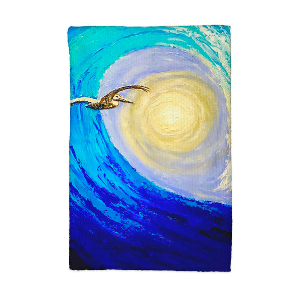 Palette Wave and Pelican Kitchen Towel