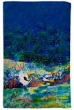 Colorful Cranes Kitchen Towel