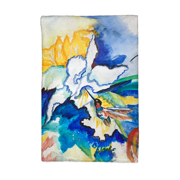 Two Hummingbirds Kitchen Towel