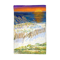 Sea Oats Moonrise II Kitchen Towel