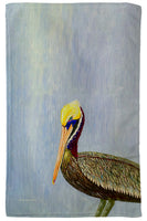 Pelican Portrait Kitchen Towel