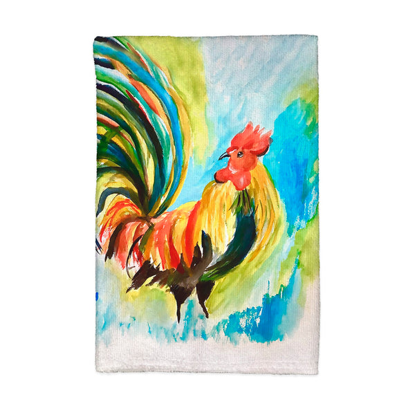 Colorful Rooster Kitchen Towel