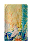 Wild Egret Kitchen Towel