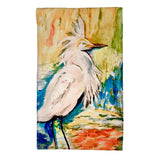 Wild Egret Kitchen Towel