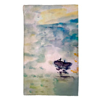 Abstract Sunset Kitchen Towel