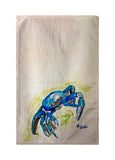 Blue Land Crab Kitchen Towel