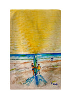 Two Surfers Kitchen Towel