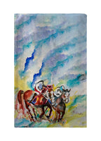 Horses Neck & Neck Kitchen Towel