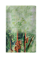 Bear and Cub Climbing Kitchen Towel