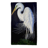 Breeding Egret Kitchen Towel