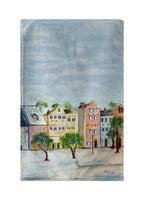 Betsy's Rainbow Row Kitchen Towel