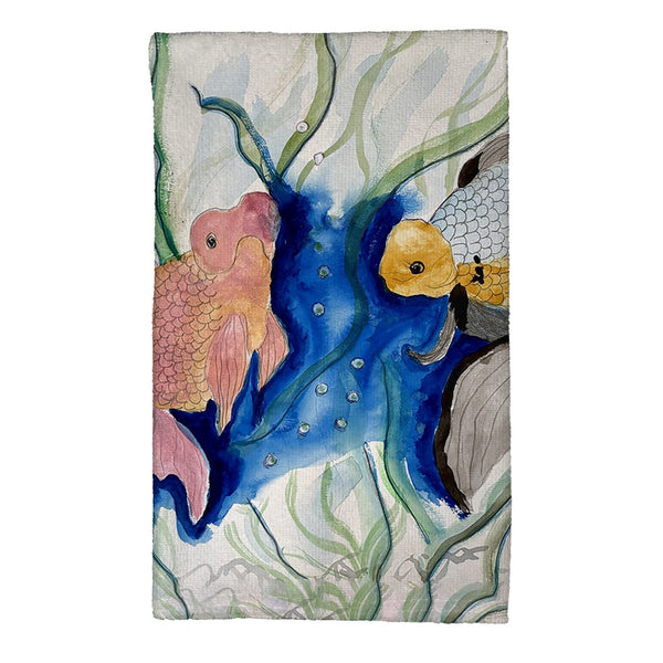 Two Fantail Fish Kitchen Towel