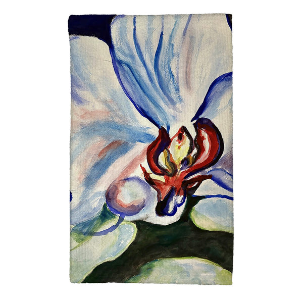 White Orchid Kitchen Towel