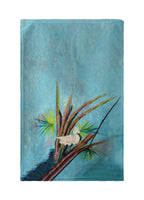 Roosting Egret Kitchen Towel