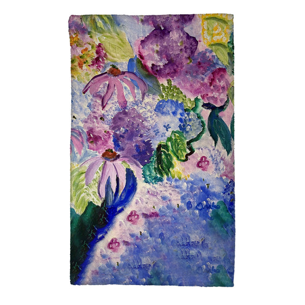 Cone Flowers III Kitchen Towel