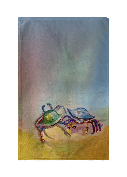Betsy's Two Crabs Kitchen Towel