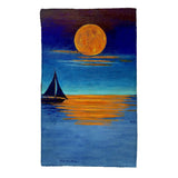 Moon Light Sailing Kitchen Towel