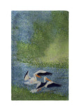 Two White Pelicans Kitchen Towel