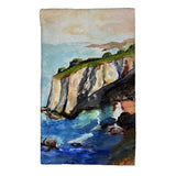 Sailing The Cliffs III Kitchen Towel