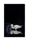 Egret Gouache Kitchen Towel