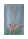 Pointillist Spoonbill Kitchen Towel