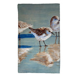 Three Sanderlings Kitchen Towel