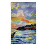 Harbor Sunset Kitchen Towel