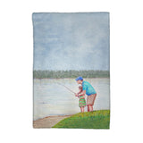 Learning to Fish Kitchen Towel
