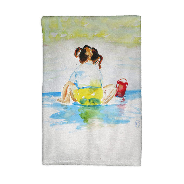 Pigtails Playing Kitchen Towel